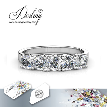 Destiny Jewellery Crystal From Swarovski Queen′s Ring